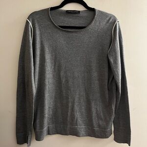 fabiana filippi Silk-cotton Brass Neckline Blouse